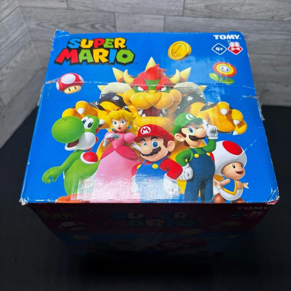 Super Mario‎ Bros. Mario Pop-Up Game by TOMY open box